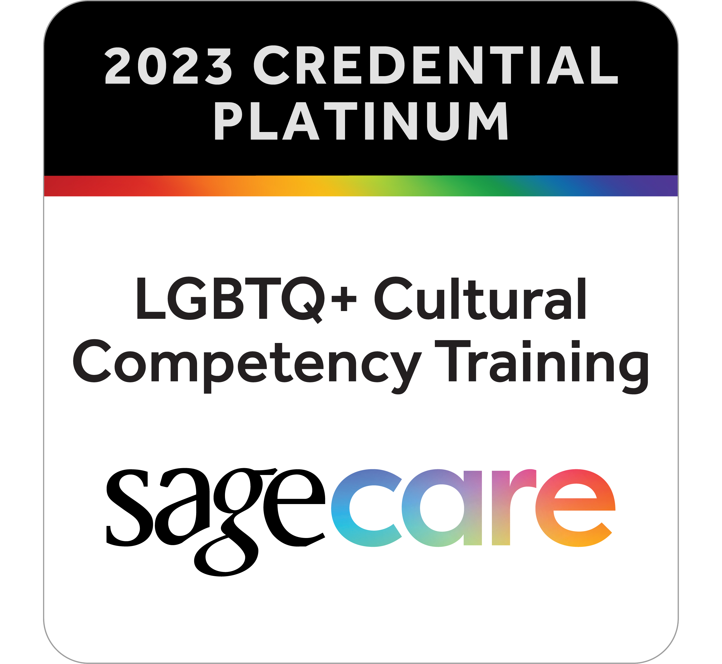 SAGECare Credentials logo